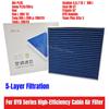 For BYD Han EV Song Plus Qin Plus Car Cabin Filter High-Efficiency Air Filter Activated Accessories VBYD6191 19624155 T504 02332