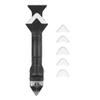 Silicone Trowel Scraper 3 In 1 Set Sealant Removal Caulking Tools with 5Pcs Tool Kit