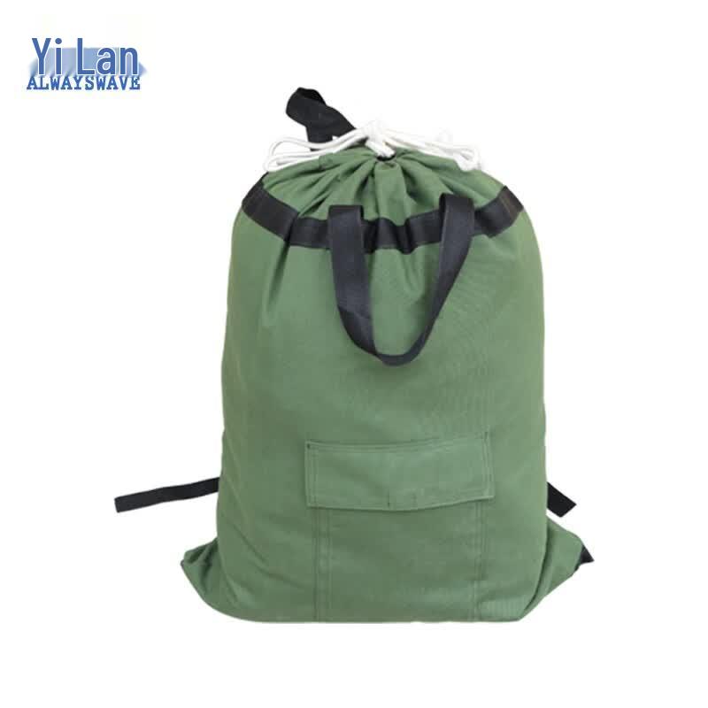 YiLan YL7052 Canvas Drawstring Backpack