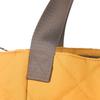 [Kusuguru Japan] Water-Repellent Quilted Polyester Tote Bag, 2-Way, Women's, Mustard