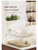 Living Room Turtle Habitat with Sunning Platform and Large Capacity