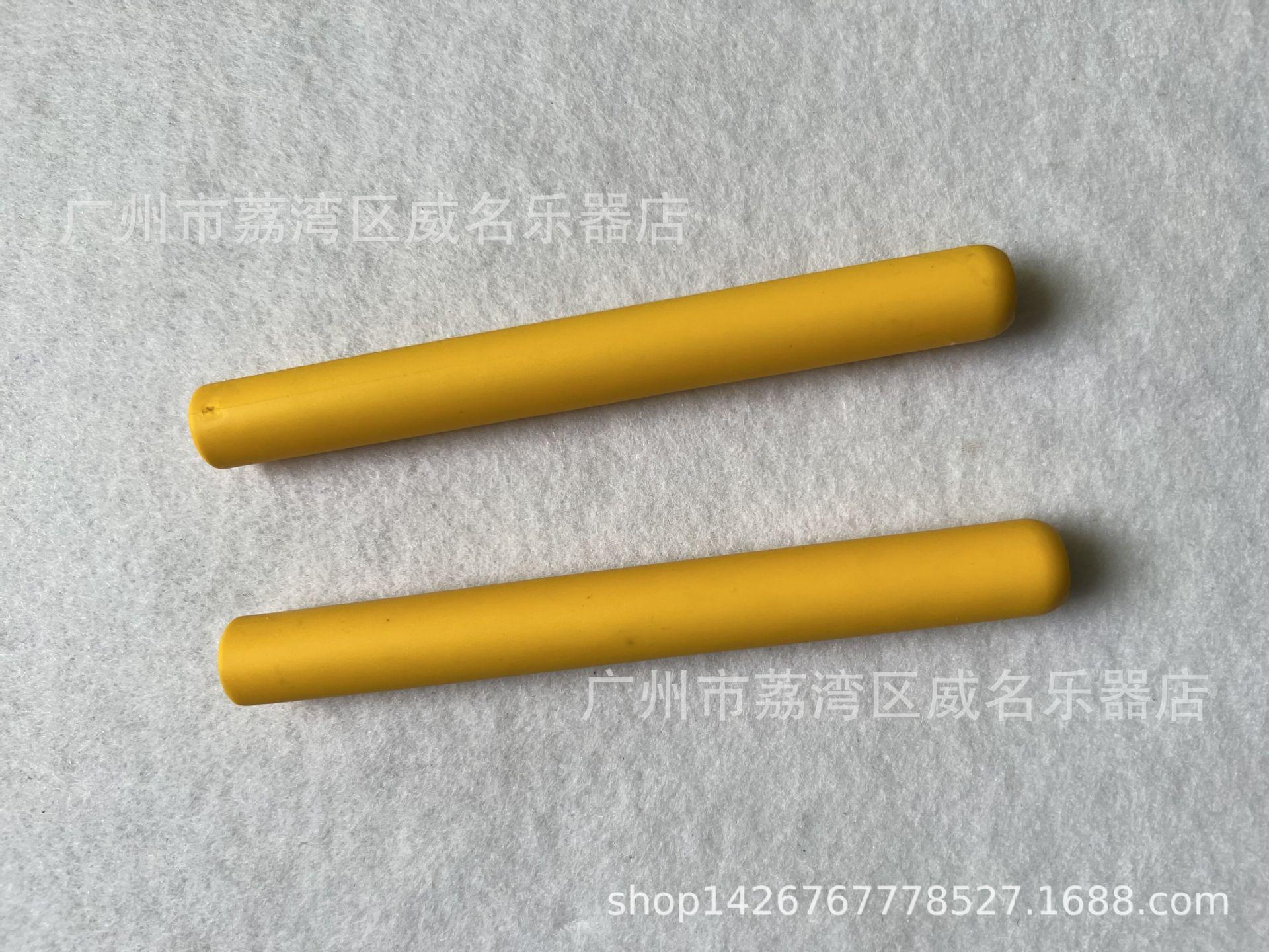 Portable Silicone Drumstick and Drum Head Cover for Mute Practice with Rack 2-Pack