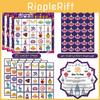 Diwali In India Festival Bingo Card Game Set With Stickers Call Supplies Cards