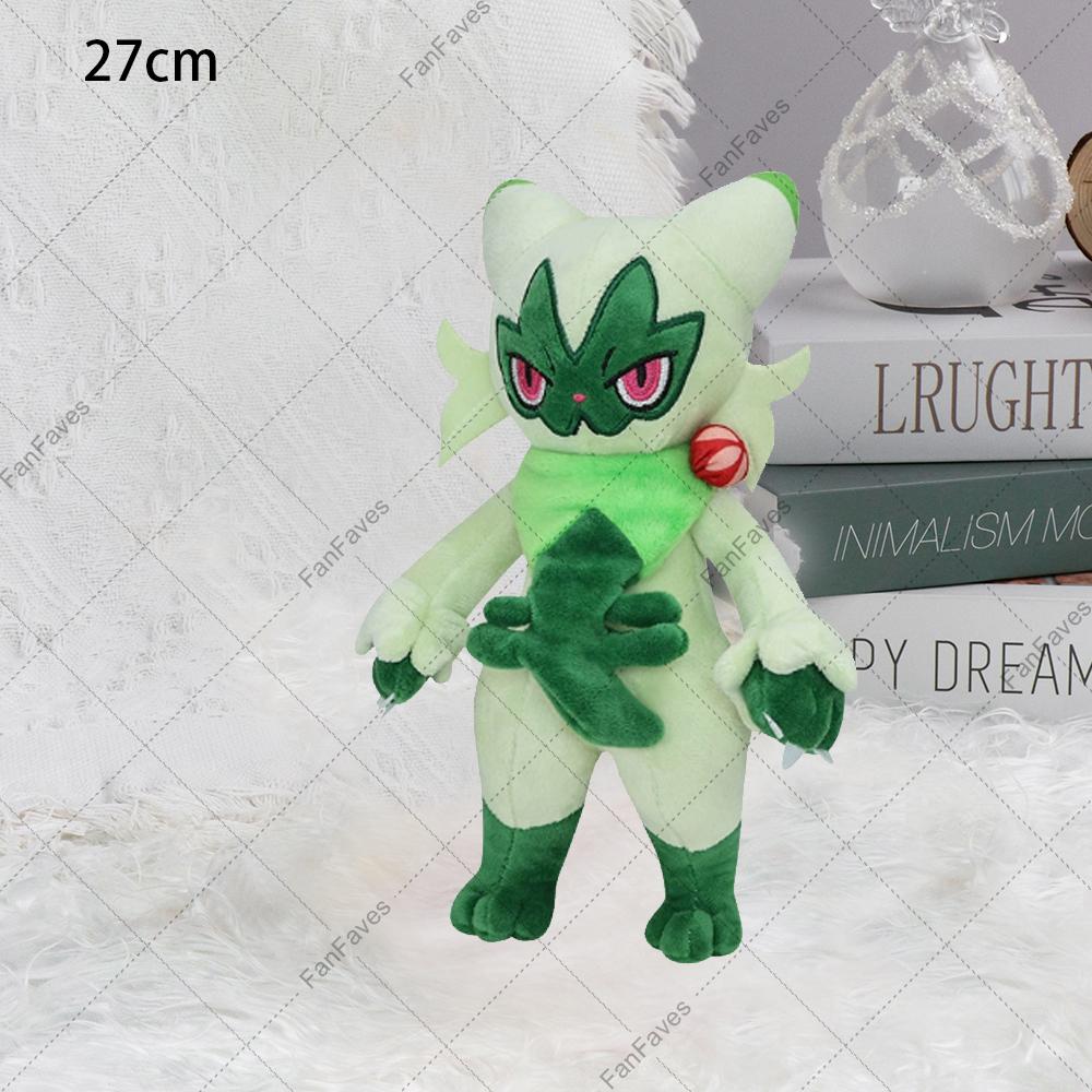 Altaria Gothita Plush Toy Sprigatito Floragato Meowscarada Stuffed Dolls Charcadet Tinkatink Cartoon Cute Peluche Doll