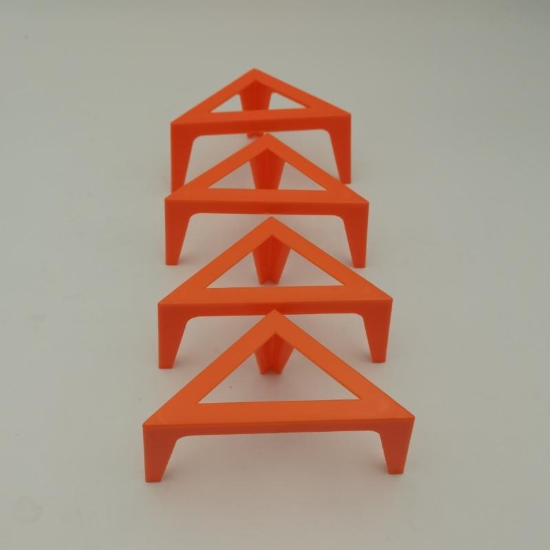 4Pcs Canvas Stands for Painting Mini Canvas Feet Risers Canvas Support Stands for Pouring Paintings Drawing Supplies