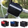 Bicycle Bag Bike Cycling Front Frame Tube Handlebar Pannier Double Pouch Phone Bag Polyester Bolsa Bicicleta