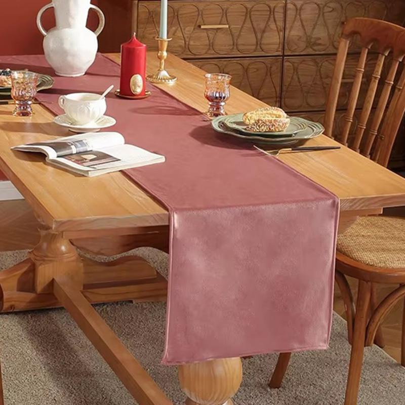 35*180CM Luxury Velvet Table Runner,Washable Green Dining Table Decoration For Farmhouse Table Dresser Wedding Party Home