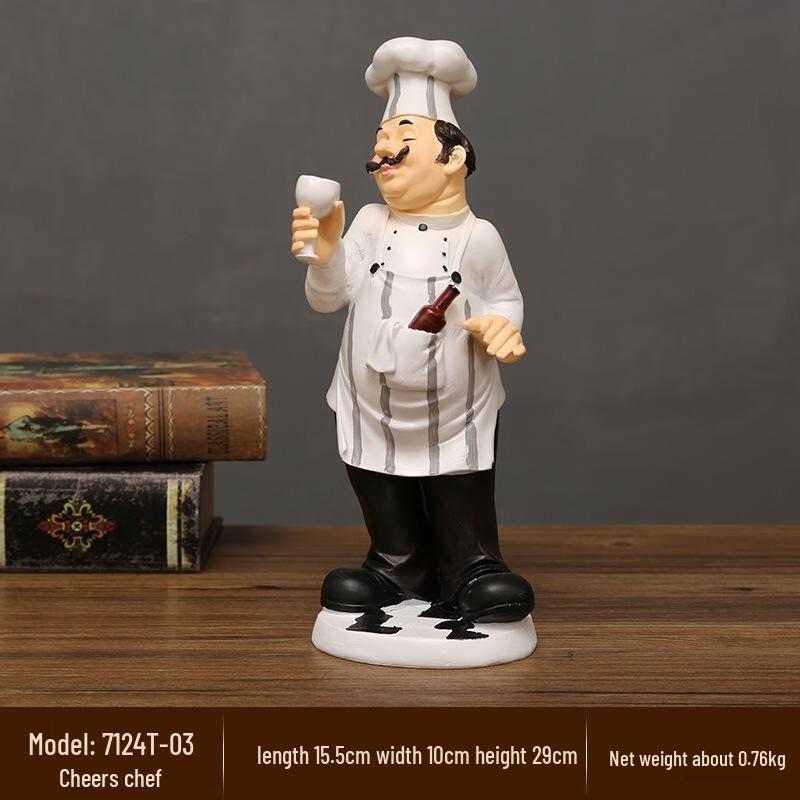 

European Chef Model Ornament