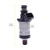 4 PEZZI Iniettori Carburante Abbinati al Flusso 06164P2J000 Per Honda Accord Civic Acura RL TL Integra 842-12192 1550333
