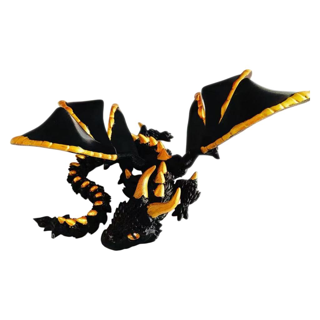 3D Printed Dragon Joint Movable And Detachable Toy Creative Ornament Festival Birthday Gift