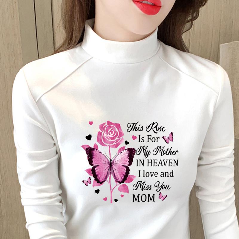 Aufnäher Aufbügeln Kleidung Rosa Schmetterling Aufkleber T-Shirt Patches Kleidung Applikationen Aufkleber DIY Thermotransfer