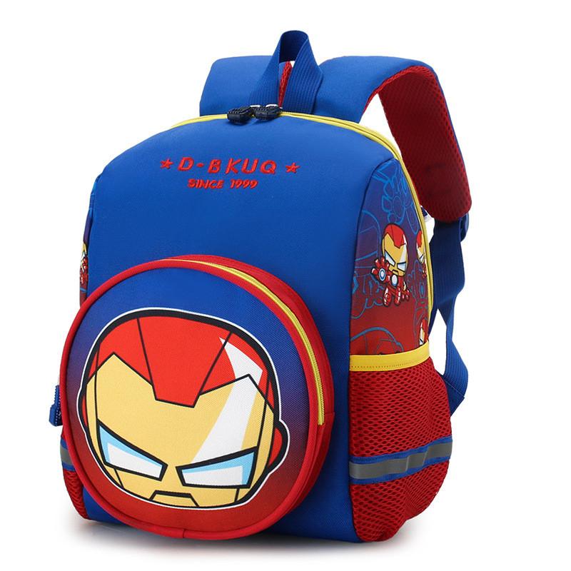 Dinosaur Spiderman Sofia Backpack Childrens Cartoon Adjustable Straps Shoulder