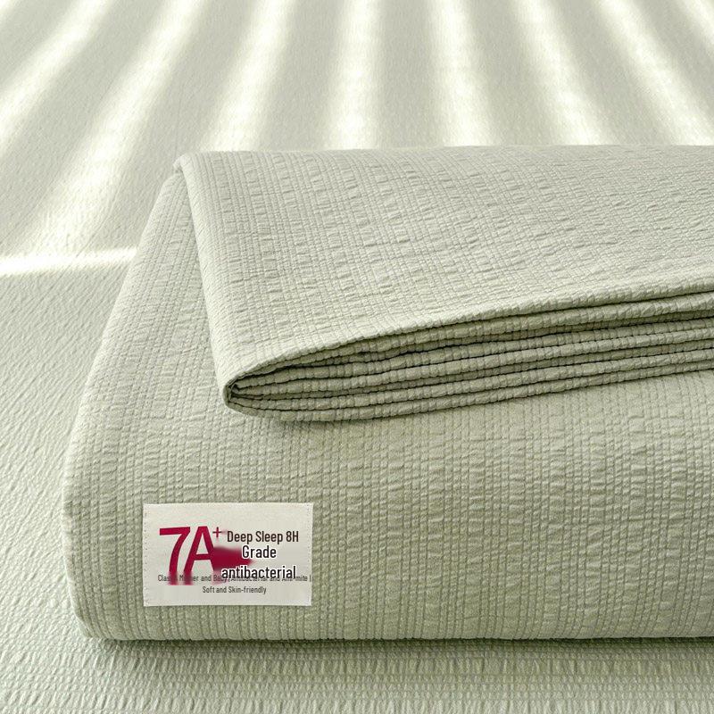 Premium Puff Yarn Bed Sheet & Pillowcase Set - Single, All-Season, Perfect for Dorms – Super Comfortable & Stylish