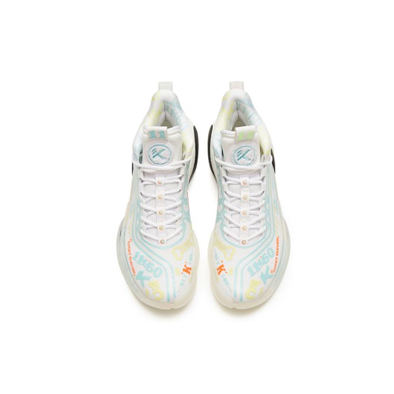 Anta KT7 Pro KT 7 Lucky 11 Lucky 11 Fabric Slip Resistant Abrasion Resistant High Top Basketball Shoes Men's Sneakers 112241116-3