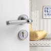 Gate Bedroom Door Lock Aluminium Alloy Silent Door Lock Door Handle Hardware Accessories Split Locks Metal Safety Locks