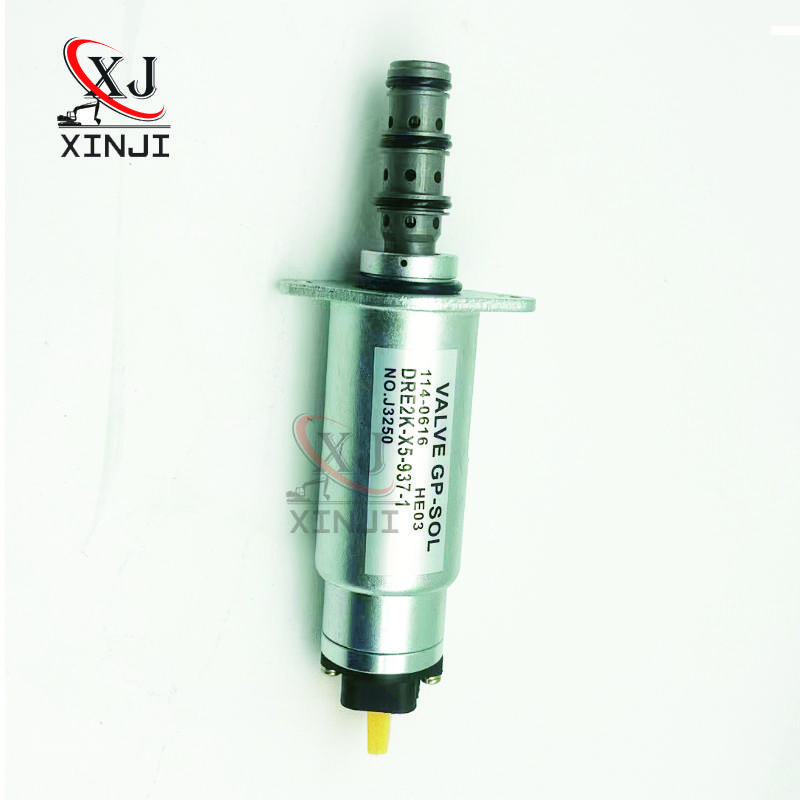 1140616 Excavator Parts E330C Hydraulic Pump Solenoid Valve 114-0616