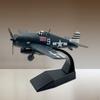 Alloy 1:72 Scale F6F Fighter Model with Stand Office Room Decoration