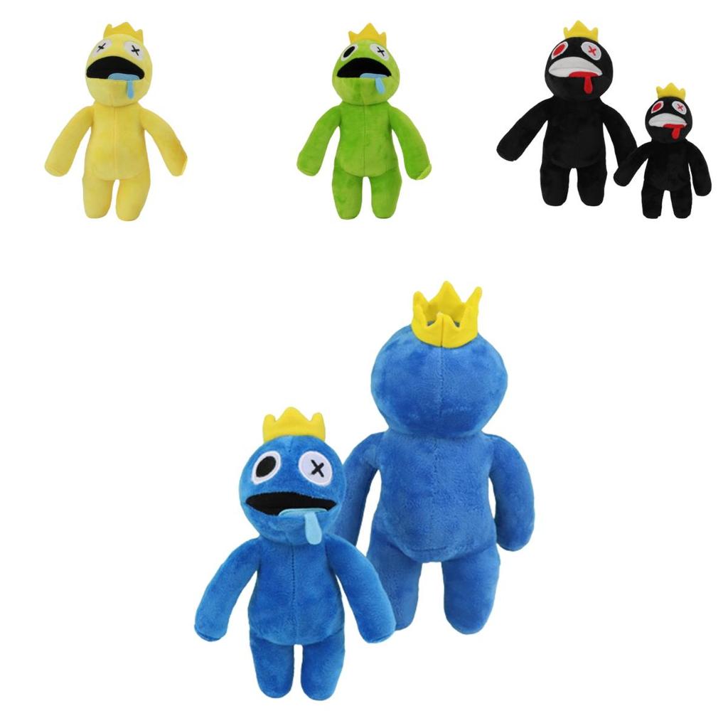 Squishy And Snuggly Rainbow Friends Plush Toy- Designed For All Ages- Blue And Purple