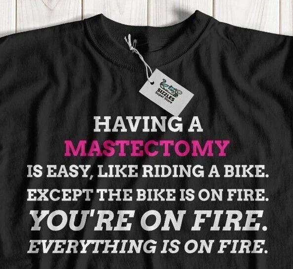

Funny Mastectomy T-Shirt Boob Reduction Surgery Recovery Get Well Soon Gifts L