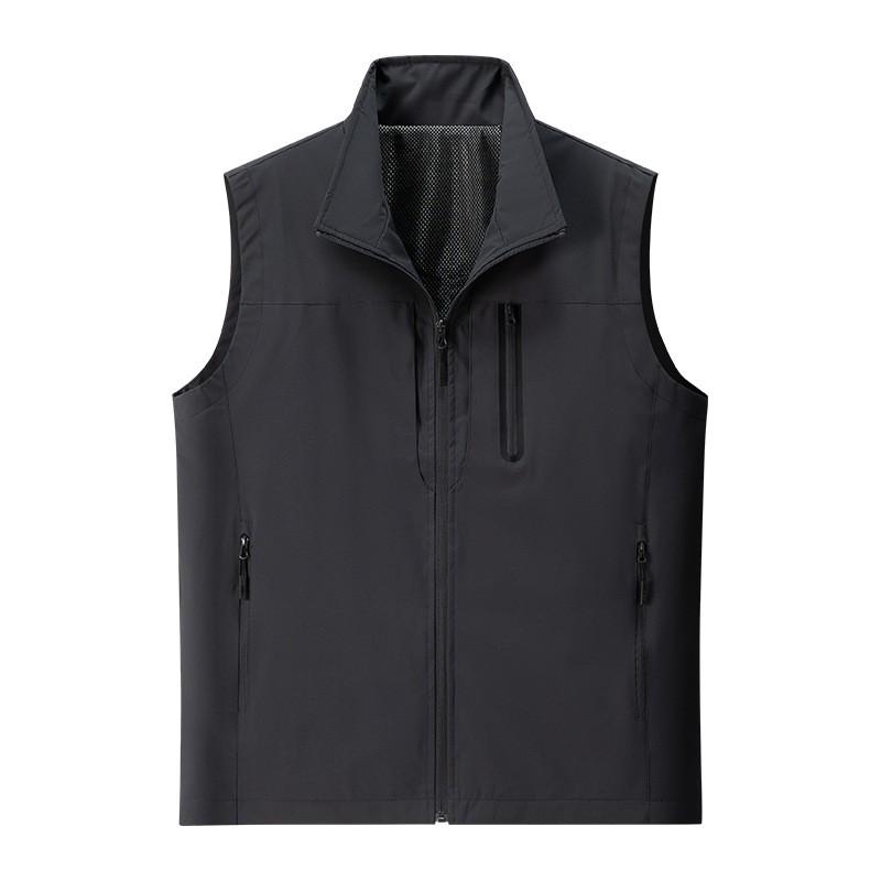 Mens Lightweight Tactical Vest With Multiple Pockets Hiking Fishing Photography Outdoor Use