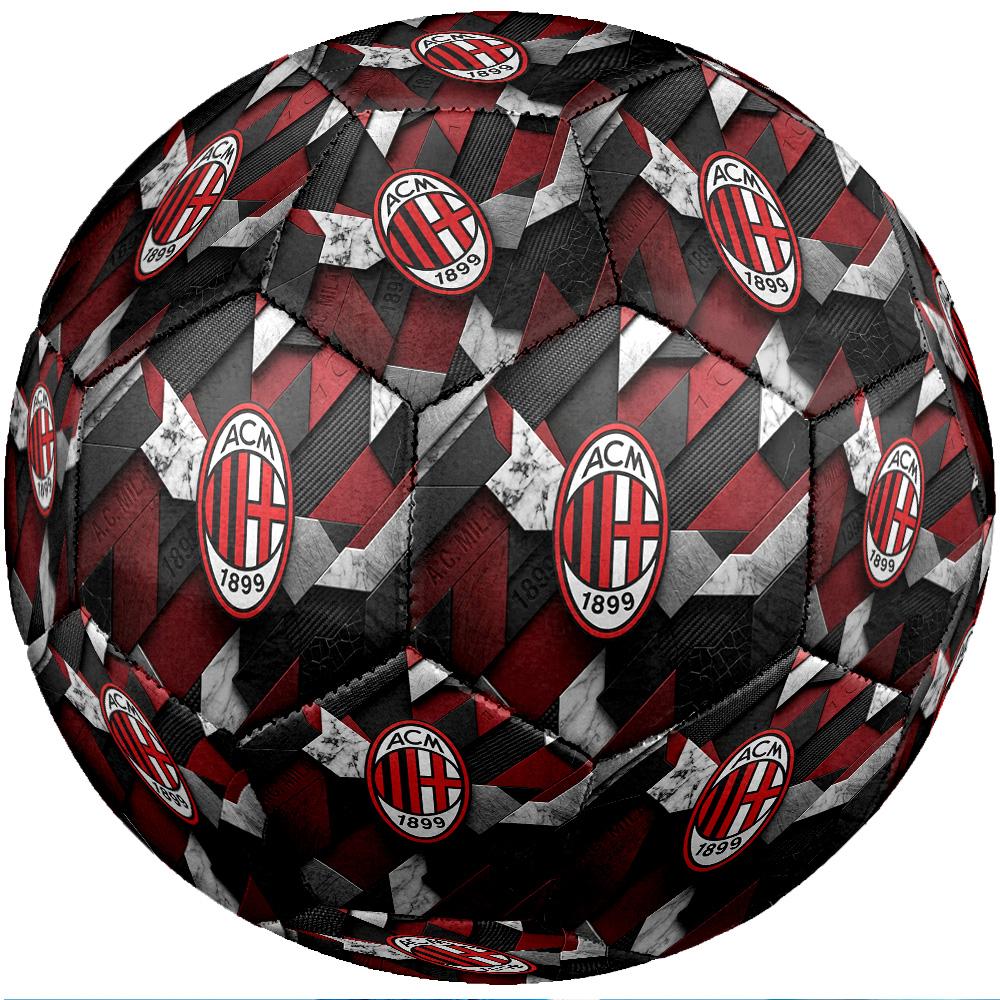 Pallone da calcio Tema AC Milan Taglia 5 Pallone da calcio Tocco Morbido Pallone da calcio per Allenamento Professionale per Sport all'Aperto