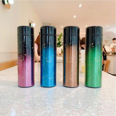 Smart Thermal Bottle Display Temperature Thermal Mug Stainless Steel Food Thermos For Tea Water Bottle With Heating Fashion Cup
