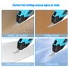 Handheld Electric Cloth Cutter Brush Motor Portable Fabric Cutting Machine Sponge Leather Aluminium