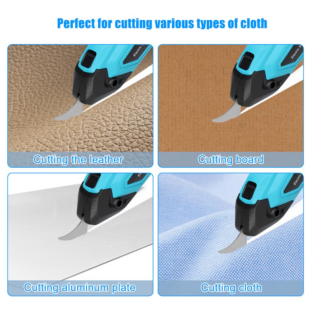 Handheld Electric Cloth Cutter Brush Motor Portable Fabric Cutting Machine Sponge Leather Aluminium