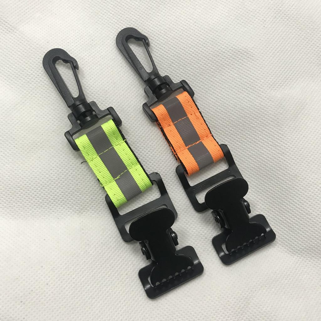 Portable Firefighter Safety Glove Strap Universal Durable Glove Keeper Clips Multifunction Mitten Hanger Guard