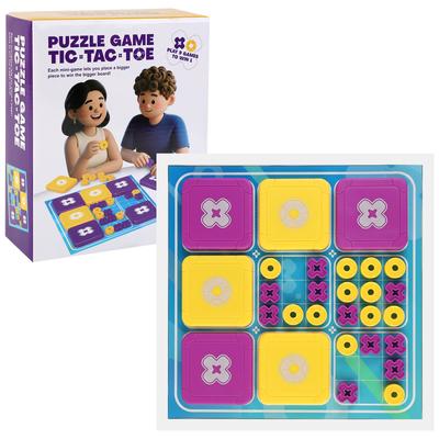 Tic Tac Toe Game Board Game for Family Party Game Interactive Educational Tabletop Games for Developing Thinking Logic Skills