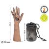 Halloweenská dekorace - BigBuy Home - Ruka - 2 kusy - Šedá - 41 x 9 x 32 cm