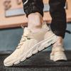 Fashion Men's Shoes 2024 Casual Sports Shoes Light Sports Shoes Outdoor Breathable Men's Beige Shoes Men's Trainer Men's Running Shoes