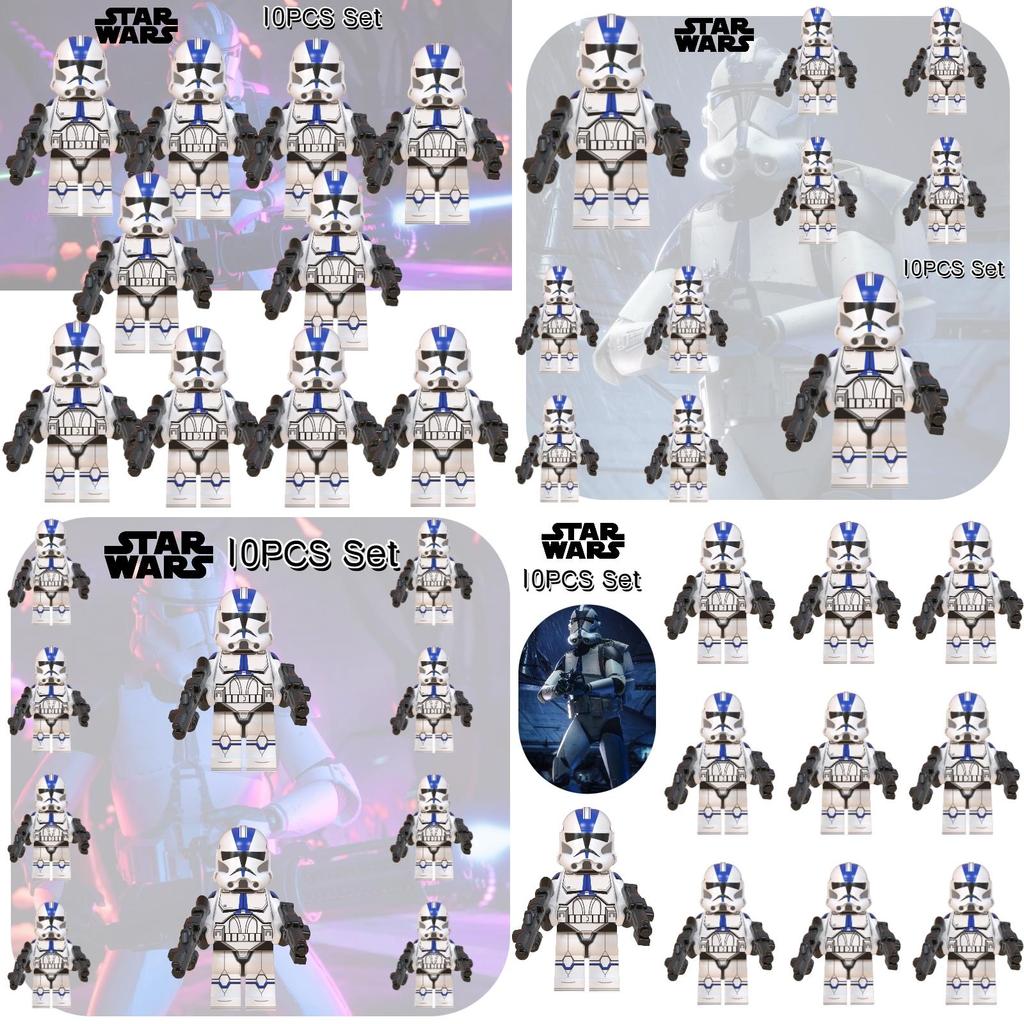 Star Wars Mandalorian Clone Stormtrooper Kriegsbausteine ​​Spielzeug für Kinder