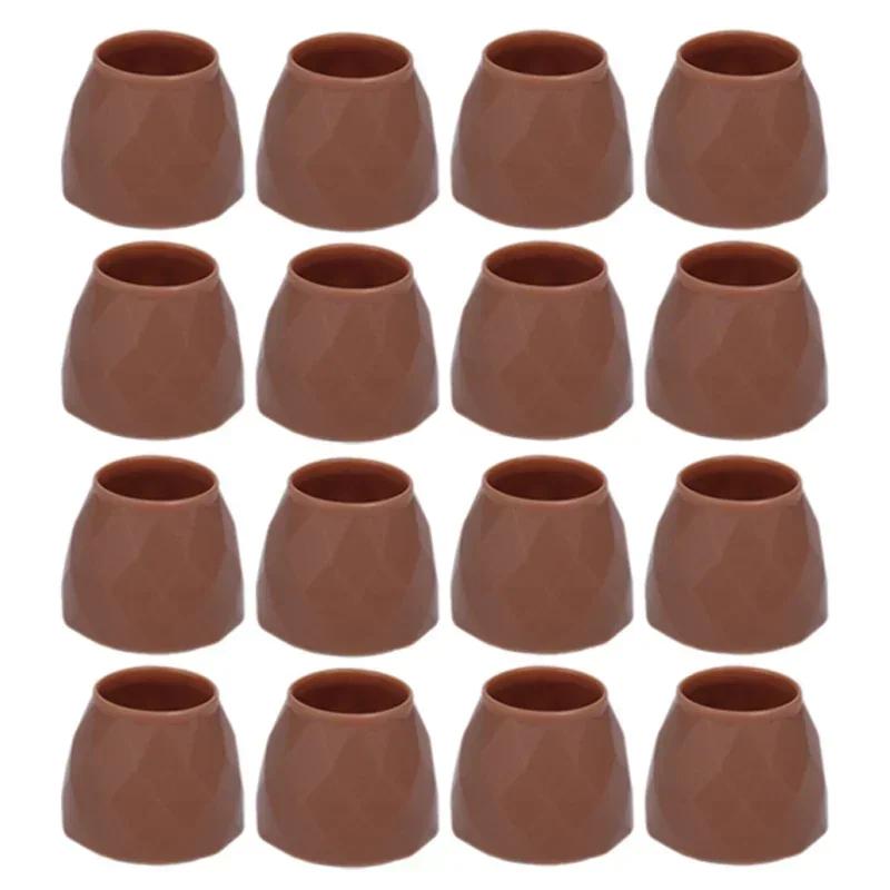 Silicone Chair Legs Covers Hardwood Floor Protectors Mat Furniture Table Foot Pads Floors Protection Anti Scratch Chair Leg Caps