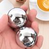 Chinese Baoding Balls 2pcs Hand Exercise Spheres Meditation Stress Relief Tool for Office Home Travel Fitness Relaxation Therapy