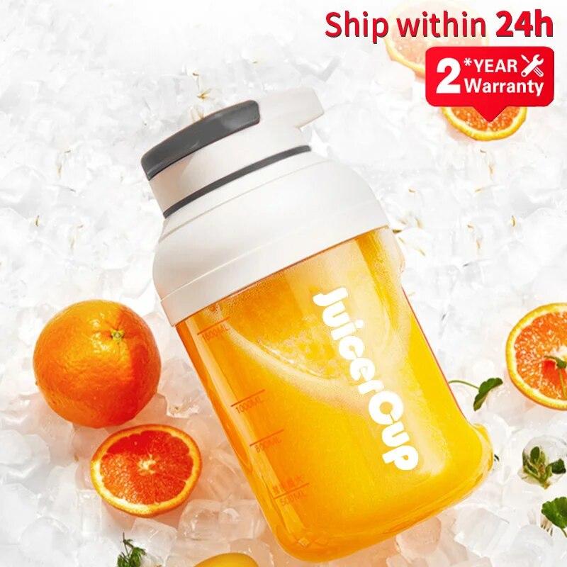 

1.5L Juicer Portable Blender Mixer Orange Juicer Machine Rechargeable Portable Blender Juicers Cup Juicers Machines Mixer