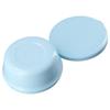 2 pcs Green and Black Travel Soap Container Blue and White, Round Draining Soap Dish  Gym Shower