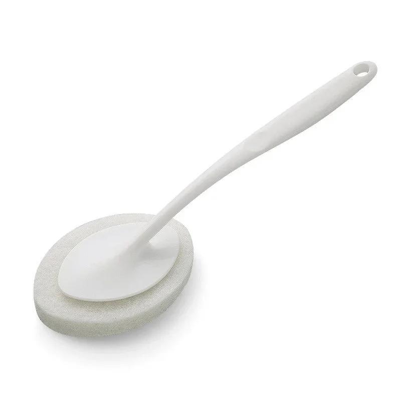 Portable Toilet Brush Multifunction Sponge 1pcs Long Handle Bathtub Floor Home Cleaning Bathroom Home Accessories Items Supplies