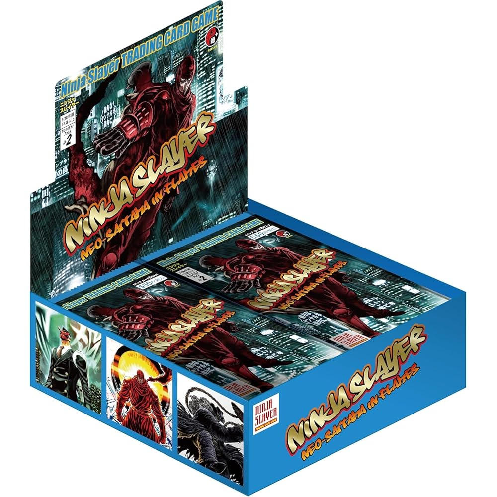 TCG Ninja Slayer Booster Pack #2 20 Packs Box Trading Card Game