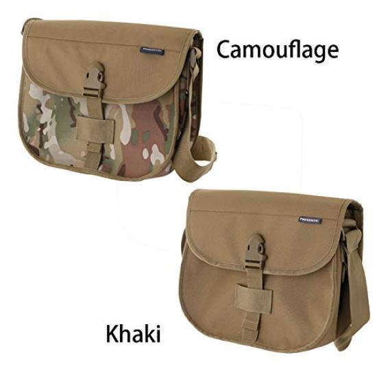LITTLE PRESENTS River Watcher Shoulder Bag Khaki B-24