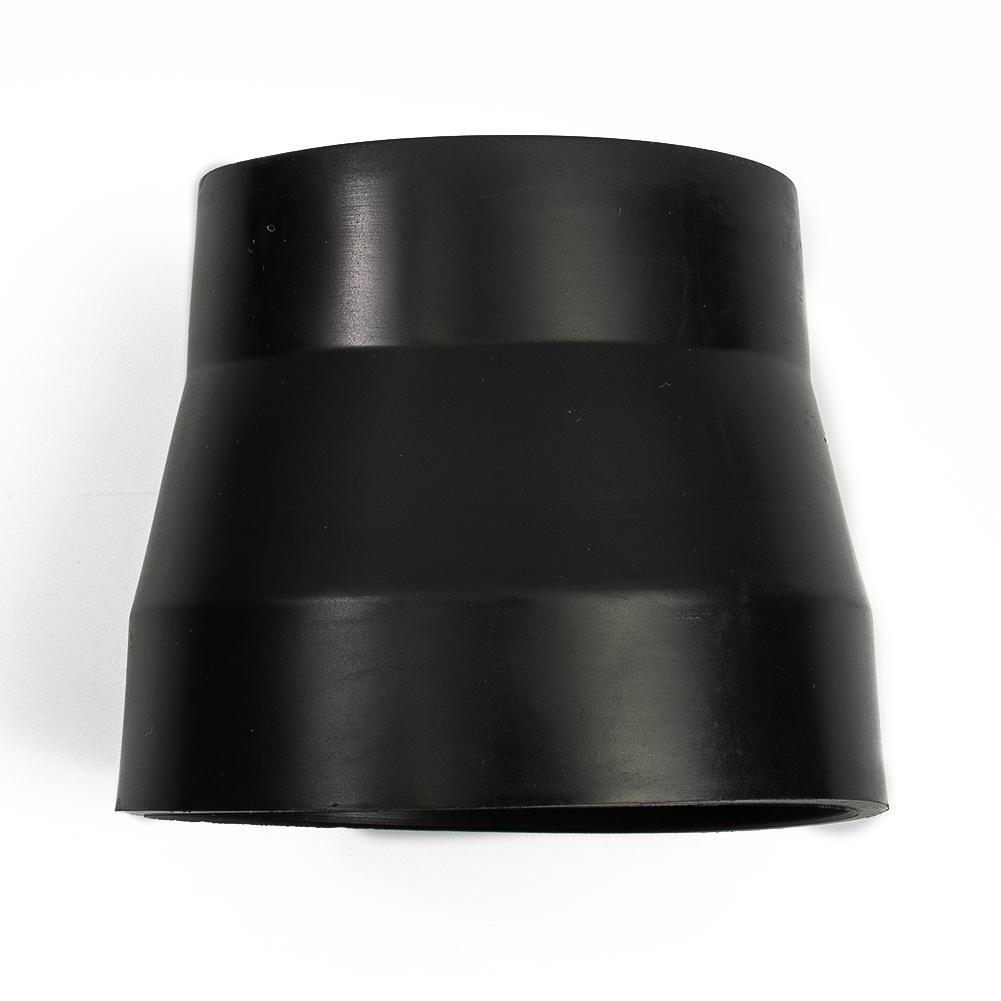 Air Intake Connector 76-63mm Car Air-Filter Pipe Hose 3-2.5 Inch Black Rubber