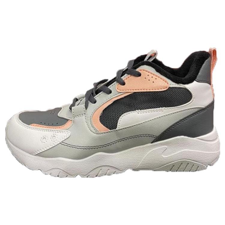 

Новые амортизирующие износостойкие кроссовки с низким верхом для бега LiNing Женские серые, черные, белые AGCS394-1 35.5