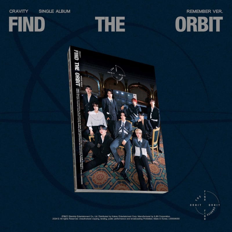 CRAVITY - Single Album: FIND THE ORBIT [REMEMBER ver.]