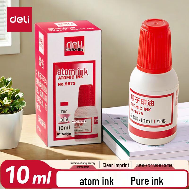Deli 9873 Atomic Stamp Ink