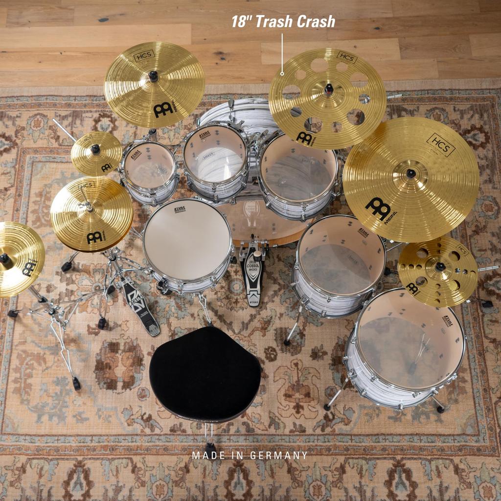 MEINL Cymbals Meinl HCS Series Crash Cymbal Trash Crash HCS18TRC 18" [ ]