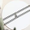 Original Hip-hop Couple Bracelet Silver Attracts a Pair of Niche Design Korean Version of Simple Ins Valentine's Day Gift