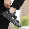 Summer New Mesh Hole Beach Shoes Men's Casual Outer Wear Hollow Breathable Casual Outdoor Sports Sandals