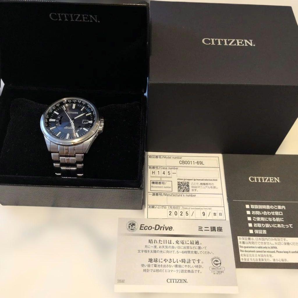Used [New, unused] Citizen Collection CB0011-69L Clock Watch