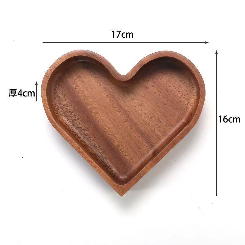 Christmas Cutlery Tray, Cute Household Wooden Christmas Tree, Fruit Dish, Cake, Dessert, Partitioned Wooden Plate