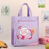 Large Insulated Lunch Bag Kids Waterproof School Meal Carrier Reusable Bento Tote Boys Girls Cartoon Style